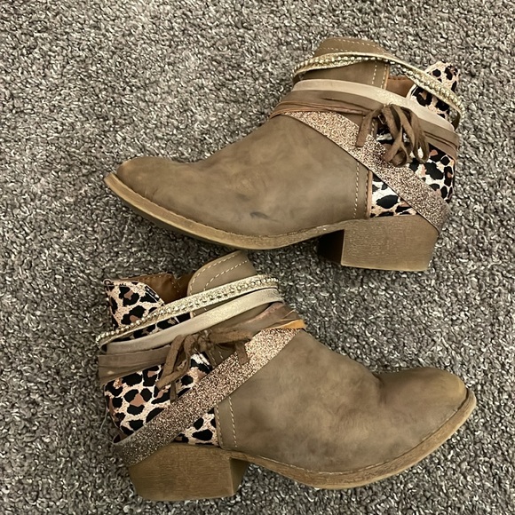 Jellypop girl cheetah boots - Picture 2 of 9